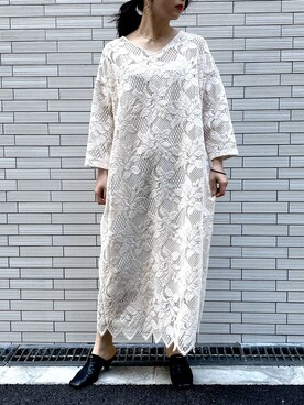 Chie Ikeharaさん（レディース・157cm）の春コーディネート