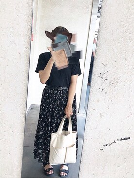 UIさん（レディース・162cm）の夏コーディネート