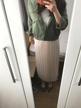 「スプリングSENSEOFPLACE」｜saya.♡さん（レディース・156cm）の春コーディネート