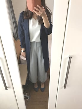 saya.♡さん（レディース・156cm）の春コーディネート