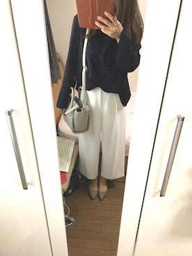 saya.♡さん（レディース・156cm）の春コーディネート