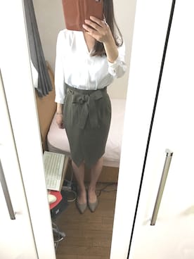 saya.♡さん（レディース・156cm）の春コーディネート