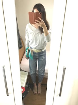 「URBAN RESEARCH（アーバンリサーチ）のアイテム（財布/小物）」を使った、saya_pi♡さん（レディース・156cm）の春コーディネート