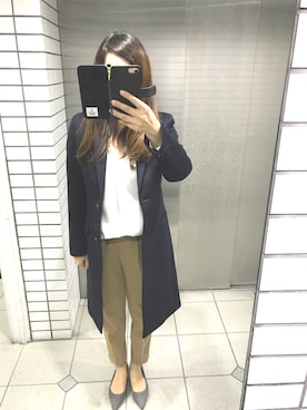 saya.♡さん（レディース・156cm）の冬コーディネート