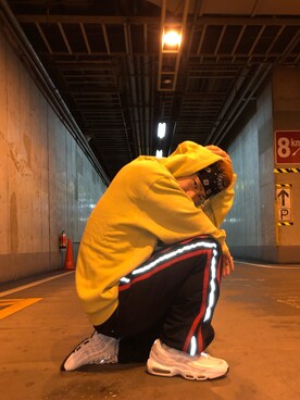 山口 聖矢さん（メンズ・175cm）の秋コーディネート