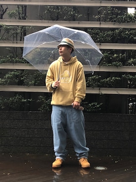 山口 聖矢さん（メンズ・175cm）の冬コーディネート