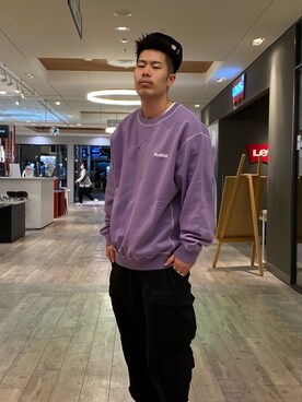 山口 聖矢さん（メンズ・175cm）の冬コーディネート