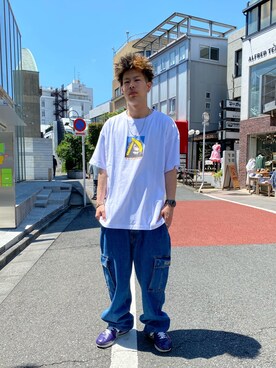 山口 聖矢さん（メンズ・175cm）の春コーディネート