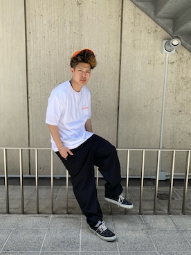 山口 聖矢さん（メンズ・175cm）の春コーディネート