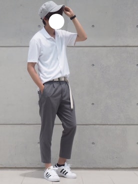 Uuuさん（メンズ・181cm）の夏コーディネート