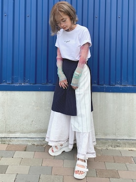 yukari_riraさん（レディース・155cm）の夏コーディネート