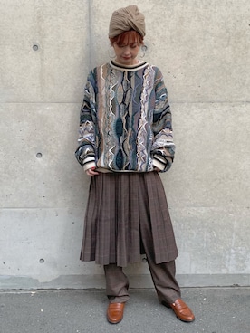 yukari_riraさん（レディース・155cm）の冬コーディネート