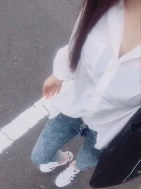 「MURUA（ムルーア）のアイテム」を使った、瞳美さん（レディース・172cm・40代）の夏コーディネート