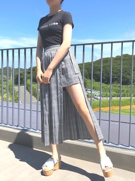 ゆーなさん(レディース・161cm)の夏コーディネート