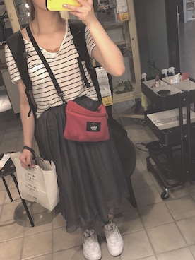 なぁこさん（レディース・154cm）の夏コーディネート