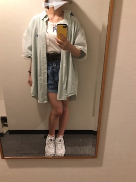 「Amijed」｜なぁこさん（レディース・154cm）の夏コーディネート