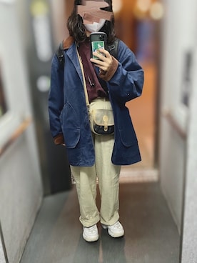 なぁこさん（レディース・154cm）の秋コーディネート