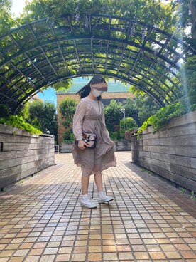なぁこさん（レディース・154cm）の春コーディネート