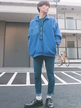 「Steven Alan（スティーブンアラン）のアイテム（その他シューズ）」を使った、shoさん（メンズ・168cm）の秋コーディネート
