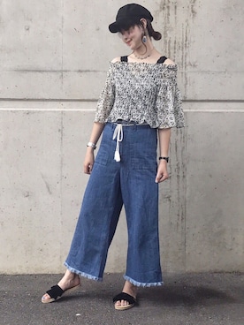 ゆーかっちさん（レディース・172cm）の夏コーディネート