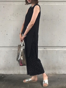 ゆーかっちさん（レディース・172cm）の夏コーディネート