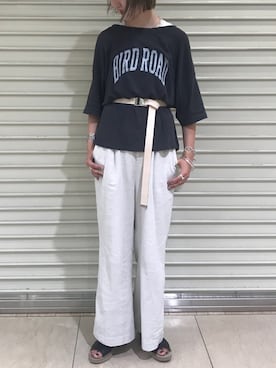 ゆーかっちさん（レディース・172cm）の夏コーディネート