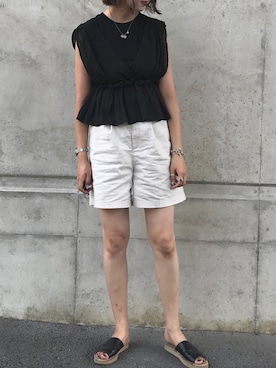 ゆーかっちさん（レディース・172cm）の夏コーディネート