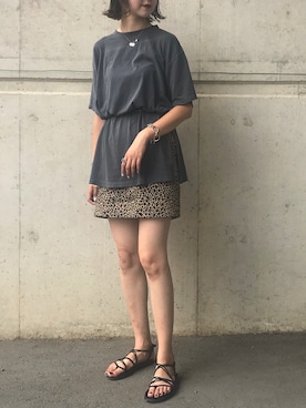 ゆーかっちさん（レディース・172cm）の夏コーディネート