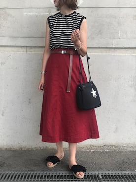 ゆーかっちさん(レディース・172cm)の夏コーディネート