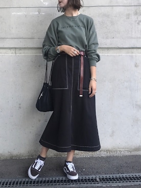 ゆーかっちさん(レディース・172cm)の秋コーディネート