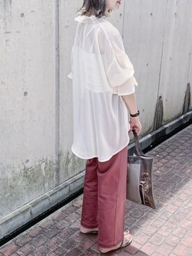 ゆーかっちさん（レディース・173cm）の夏コーディネート