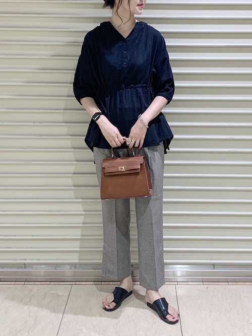 LOWRYS FARM ���s�|���^��[����������̃V���c/�u���E�X�u�h�r�[�`���j�b�N�u���E�X�@843801�iLOWRYS FARM�b���[���[�Y�t�@�[���j�v���g�����R�[�f�B�l�[�g