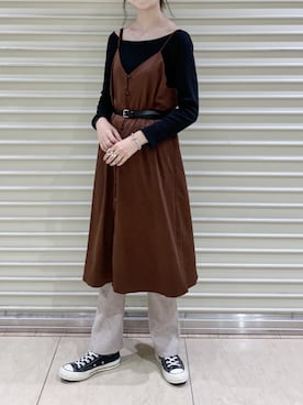 ゆーかっちさん（レディース・172cm）の秋コーディネート