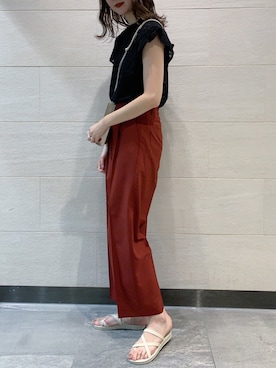 ゆーかっちさん（レディース・172cm）の春コーディネート