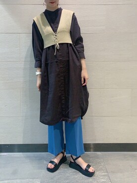 ゆーかっちさん(レディース・172cm)の夏コーディネート