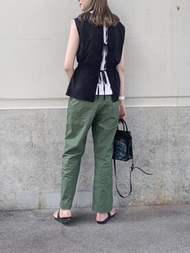 ゆーかっちさん（レディース・172cm）の夏コーディネート