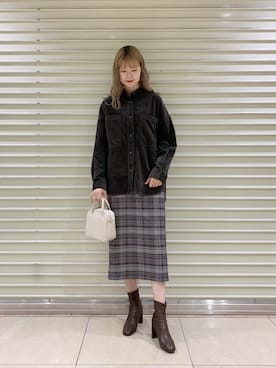 ゆーかっちさん（レディース・172cm）の秋コーディネート