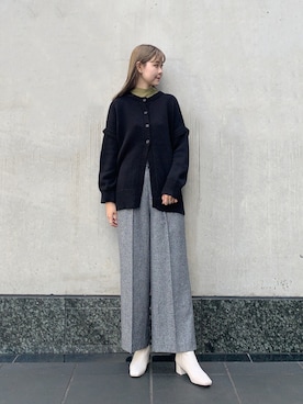 ゆーかっちさん（レディース・172cm）の秋コーディネート
