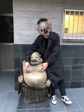 「TEATORA（テアトラ）のアイテム（その他アウター）」を使った、imu13さん（メンズ・176cm）の秋コーディネート