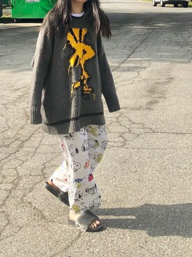 「STEVE MADDEN（スティーブマデン）のアイテム（その他シューズ）」を使った、fish_soupさん（レディース・160cm）の春コーディネート