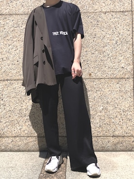 「ALETTA（アレッタ）のアイテム」を使った、Syuさん（メンズ・176cm）の春コーディネート