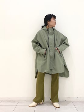 「KBF+」｜「アイテム（ジャケット/アウター）」を使った、IMOKOさん（レディース・148cm）の春コーディネート