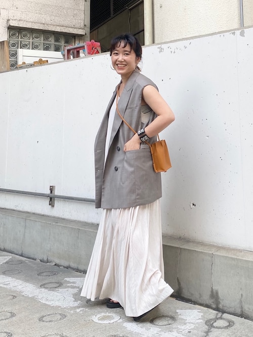 Kbf Kbf Imokoさんのベストを使ったコーディネート Zozotown Kbf Kbf Imokoさんのベストを使ったコーディネート Zozotown