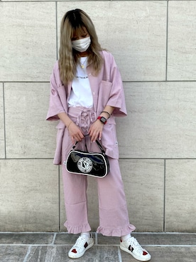 タニ  リオナさん（レディース・161cm）の夏コーディネート