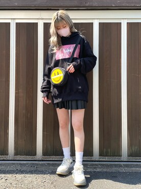 「Ctr1（コントロール）のアイテム」を使った、タニ  リオナさん（レディース・161cm）の春コーディネート