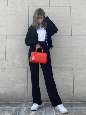 タニ  リオナさん（レディース・161cm）の春コーディネート