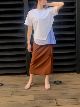 ELENDEEK STAFFさん（レディース・163cm）の夏コーディネート