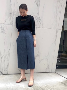 ELENDEEK STAFFさん（レディース・160cm）の夏コーディネート