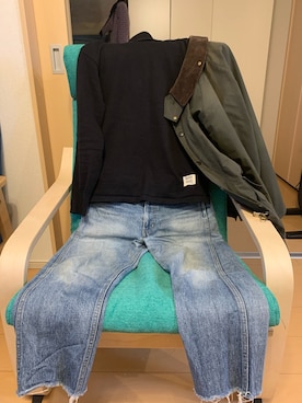「アイテム（ブルゾン）」を使った、Junichiさん（メンズ・173cm・30代）の春コーディネート