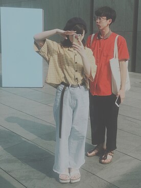 a m i ︎☺︎さんのコーディネート